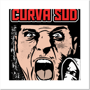 curva sud milano Posters and Art